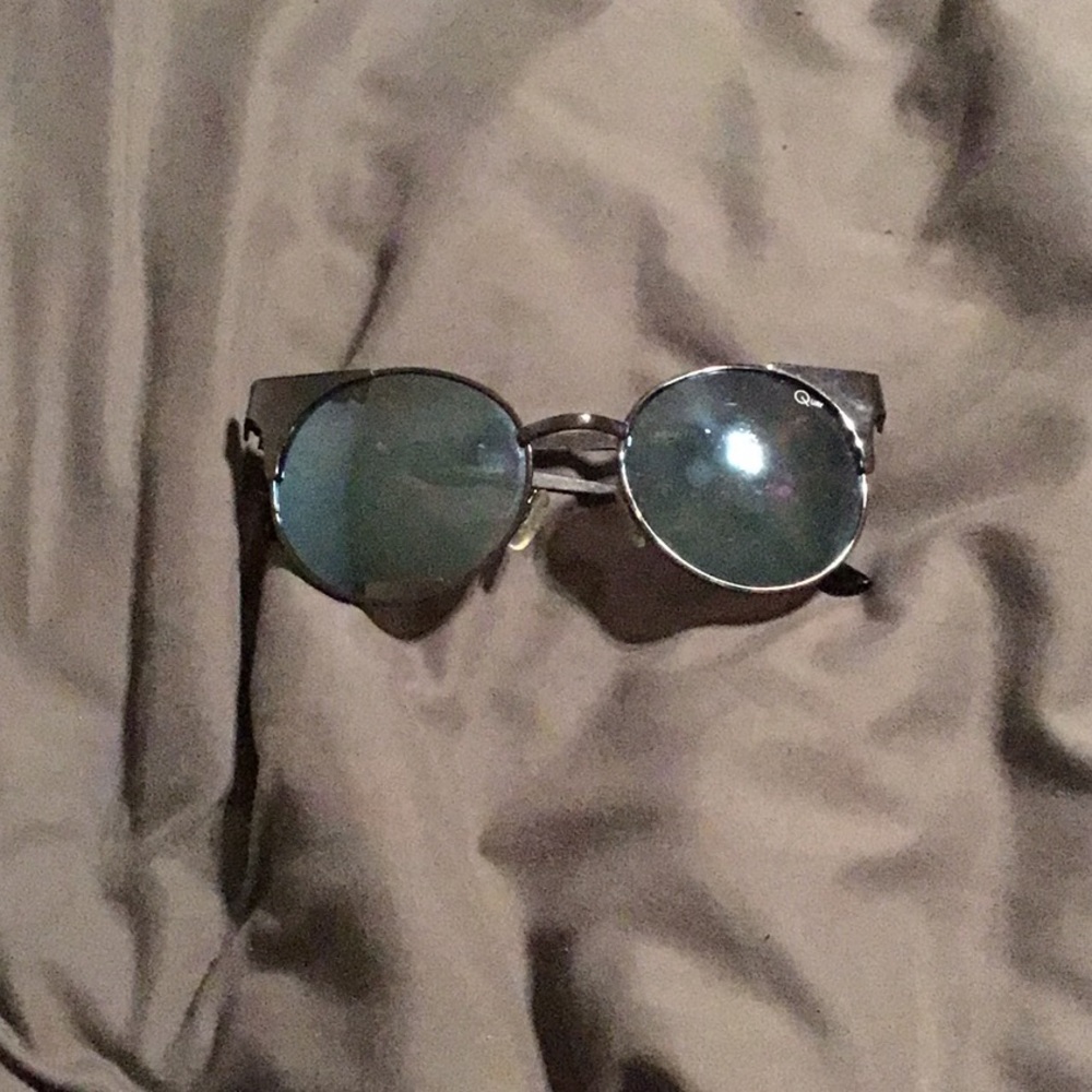 Quay Australia blue sunglasses